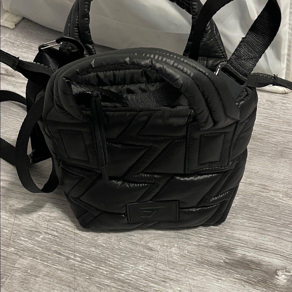 Gym Shark Black Quilted  Bag